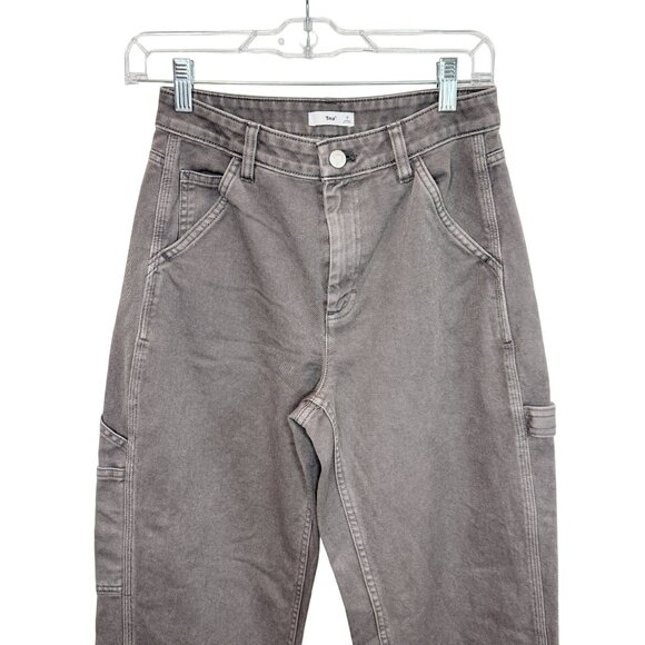 Aritzia TNA Gray Gramercy Cargo Carpenter Pant - Size 0 - Picture 8 of 9